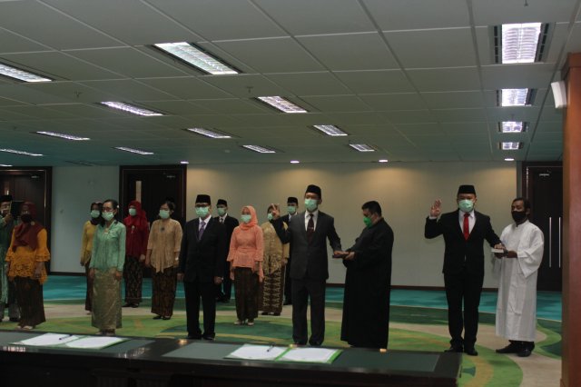 Pelantikan Pejabat Eselon IV 02-07-2020